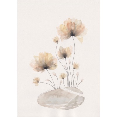 Taşta Canlanan Yosun Çiçekleri 1